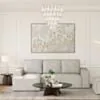 Bäddsoffa Divan Vänster 255cm Greige - Sydney