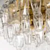 Kristallplafond Ø63xH48cm Mässing/Klar - Catania