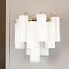 Vägglampa Kristall Opal/Krom - Cagliari