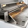 Utekök Gasolgrill 6 Brännare Inbyggbar 120cm Vit - Monte Carlo