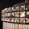 Plafond Kristall Marbella Svart Ø 60cm