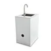 Utekök Modul Vask & Blandare 55cm Vit - Monte Carlo