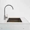 Utekök Modul Vask & Blandare 55cm Vit - Monte Carlo