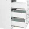 Utekök Modul 3 Lådor 55cm Vit - Monte Carlo