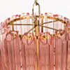 Kristallkrona Ø65cm Verona Mässing/Rosa