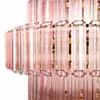 Kristallkrona Ø65cm Verona Mässing/Rosa