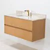 Badrumskommod Ek 100cm Beige Marmor - Marstrand