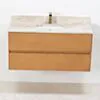 Badrumskommod Ek 100cm Beige Marmor - Marstrand