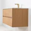 Badrumskommod Ek 100cm Beige Marmor - Marstrand