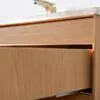 Badrumskommod Ek 100cm Beige Marmor - Marstrand