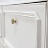 Dubbelkommod Vit 150cm Vit Ovanpåliggande Handfat  - Falsterbo