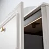 Dubbelkommod Vit 150cm Vit Ovanpåliggande Handfat  - Falsterbo