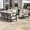 Loungeset Svart Aluminium 5-pers - Florence 