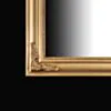 Fransk Antik Spegel 68x94cm Valvformad Pierre Guld