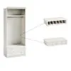 Vit Garderobsmodul 2D-14 Panel - Monte Carlo