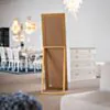Golvspegel Guld 50x170cm Alfred