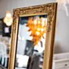 Golvspegel Guld 50x170cm Alfred
