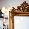 Golvspegel Guld 45x170cm Arthur