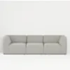Soffa 3-sits 278cm Grå - London