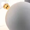 Bordslampa Keramik Grå H60cm - Providence