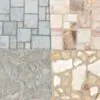 Sandsten - Grå Romanum Mönster