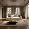 Soffa 3-sits 253cm Greige - Stockholm