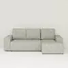 Bäddsoffa Divan Höger 255cm Greige - Sydney