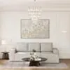 Bäddsoffa Divan Höger 255cm Greige - Sydney