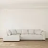 Divansoffa Vänster 325cm Greige - Beverly Hills