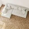 Divansoffa Vänster 325cm Greige - Beverly Hills