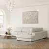 Hörnsoffa 332x244cm Höger Greige - Montecito