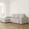 Bäddsoffa Divan Vänster 255cm Greige - Sydney
