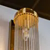 Kristall Vägglampa Nice Guld H40cm