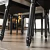 Matgrupp 10 Stolar 320cm Svart Massiv Ek - Gripsholm 