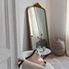 Stor Helkroppsspegel Valvformad 120x200cm Guld Mary