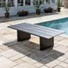 Loungegrupp 5-Pers Svart Aluminium - Ibiza