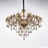 Kristallkrona Ø100cm Cognac - Genéve