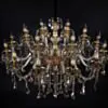 Kristallkrona Ø100cm Cognac - Genéve