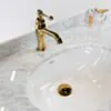 Tvättställsblandare Guld - Wilma