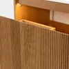 Badrumskommod Ek 80cm Vit Ovanpåliggande Handfat  - Båstad