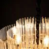 Taklampa Kristall Ø60cm Milan Guld