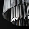 Kristall Lampa Ø46cm Svart Kristall - Budapest