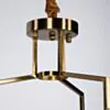Kristall Lampa Ø46cm Budapest Guld