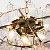 Kristallkrona Ø58xH50cm Opal/Mässing - Cagliari