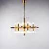 Modern Kristallkrona Ø65cm Vienna Guld