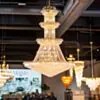 Stor Kristallkrona Ø150xH220cm Marbella Guld