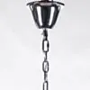 Kristallkrona Ø45xH50cm Rosa/Krom - Livorno