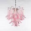 Kristallkrona Ø45xH50cm Rosa/Mässing - Livorno