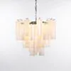 Kristallkrona Ø58xH50cm Opal/Krom - Cagliari