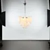 Kristallkrona Ø58xH50cm Opal/Krom - Cagliari